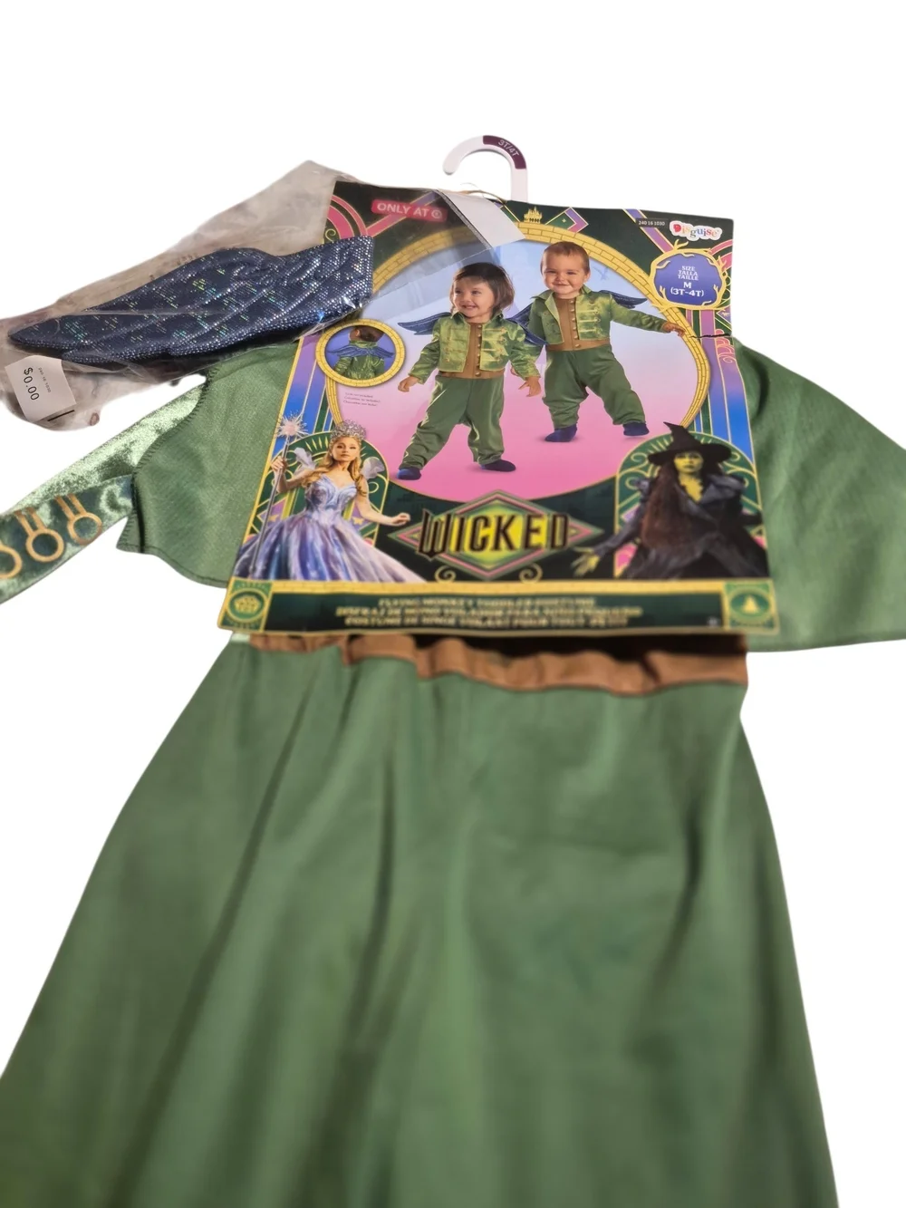 New Flying Monkey Size 3T/4T Halloween Costume Dress Up - Picture 3 of 7